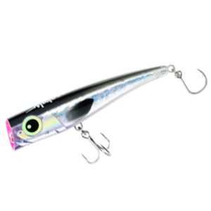 Поппер Malosi Staple Talo 150P 150мм 60гр цв.Wooky (серый,серебро)