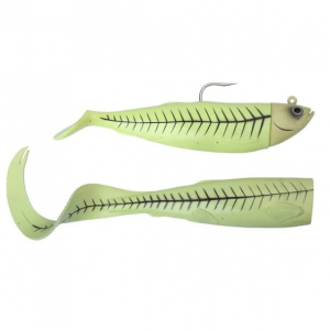 Джиг оснащенный Savage Gear Cutbait Herring Kit (Green glow) 460гр