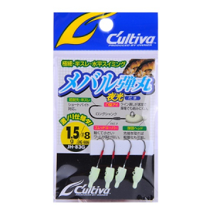 Джиг-головка Cultiva JH-83G Mebaru Dama 1.5гр (светонакопит.)