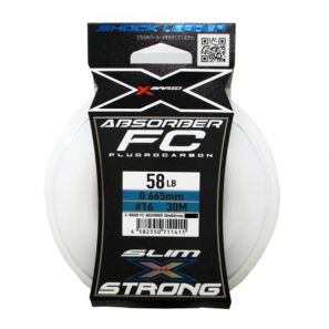 YGK X-BRAID FC ABSORBER SLIM&STRONG 30м