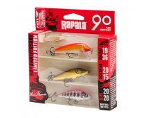 Набор воблеров Rapala 90 лет Countdown Small Bright 3 шт..