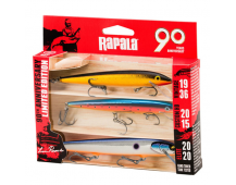 Набор воблеров Rapala 90 лет Floater Big Naturistic 3шт.