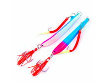 Пилькер Bottom Strike BiColor Pilk 500гр (Fl.Blue-FI.Pink/Glow)