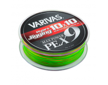 Плетеный шнур Varivas Avani Jigging 10x10 Max Power PE X9 #4 68lb 600m